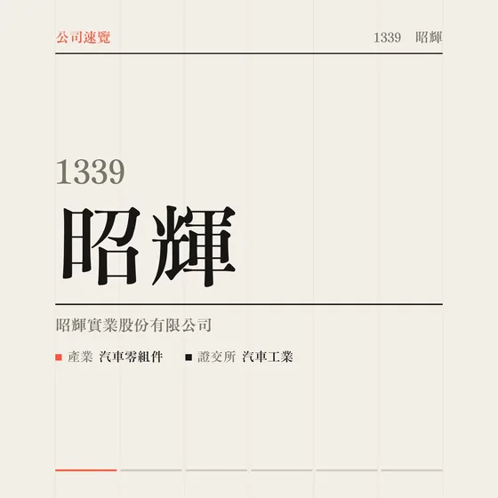 昭輝 公司速覽影片封面