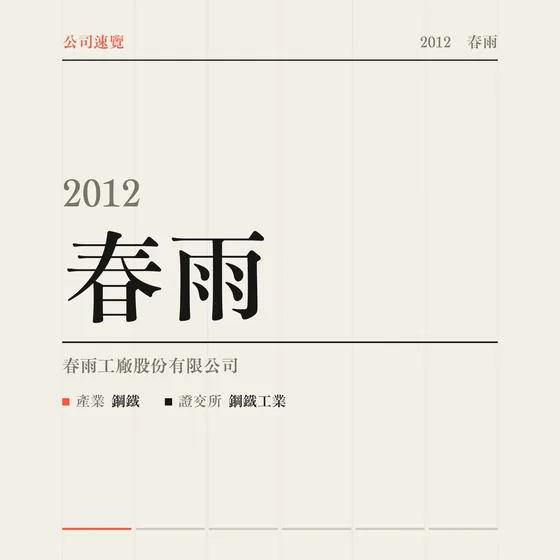 春雨 公司速覽影片封面