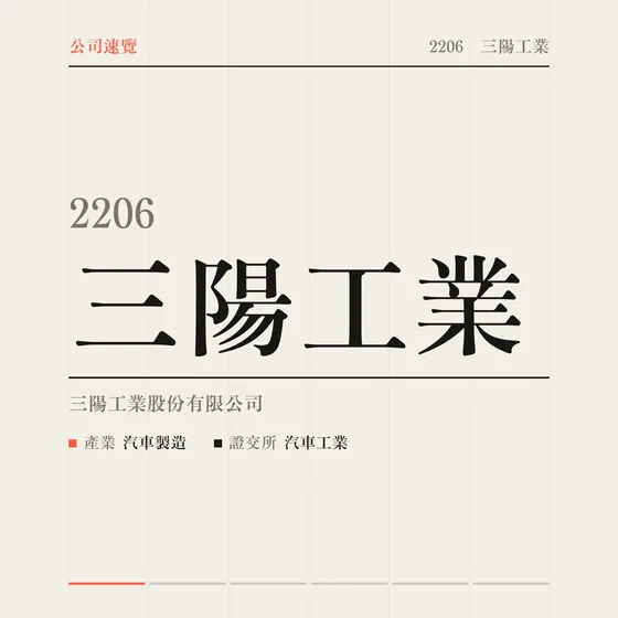 三陽工業 公司速覽影片封面
