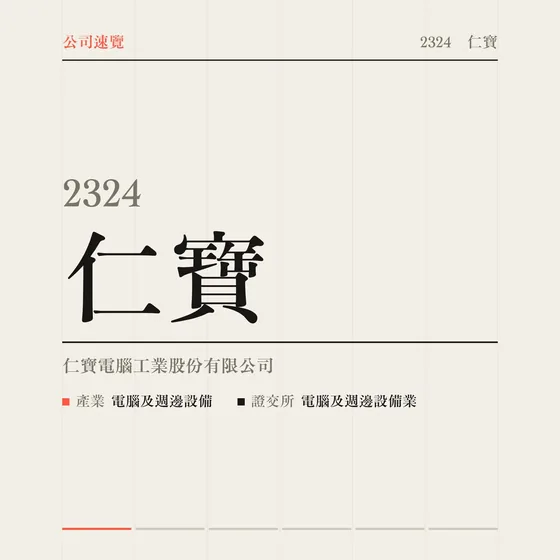 仁寶 公司速覽影片封面