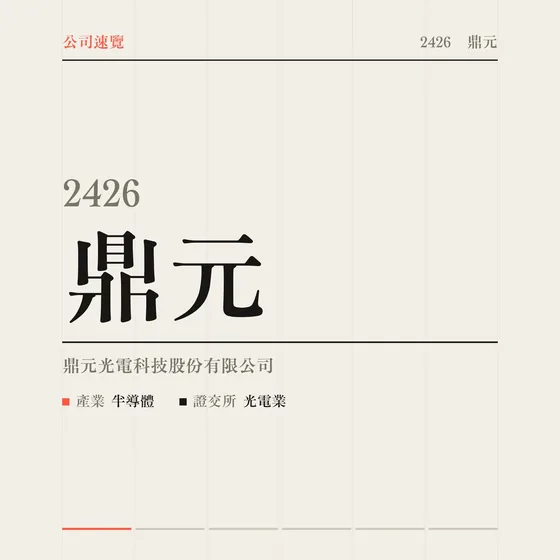 鼎元 公司速覽影片封面