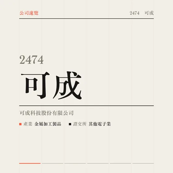 可成 公司速覽影片封面