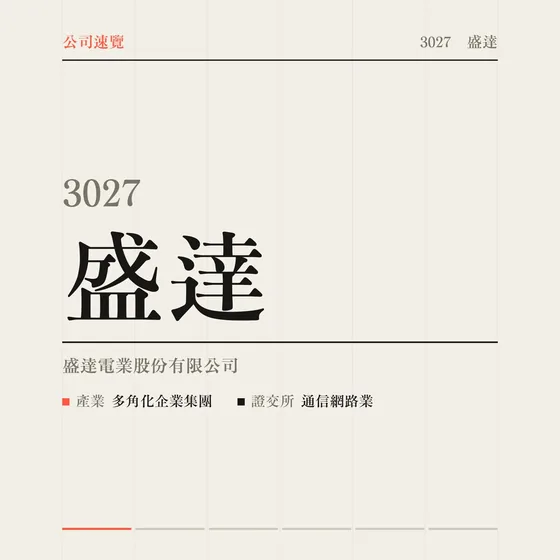 盛達 公司速覽影片封面