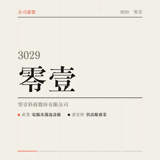 零壹 公司速覽影片封面