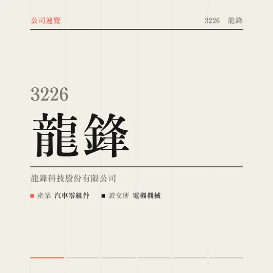 龍鋒 公司速覽影片封面