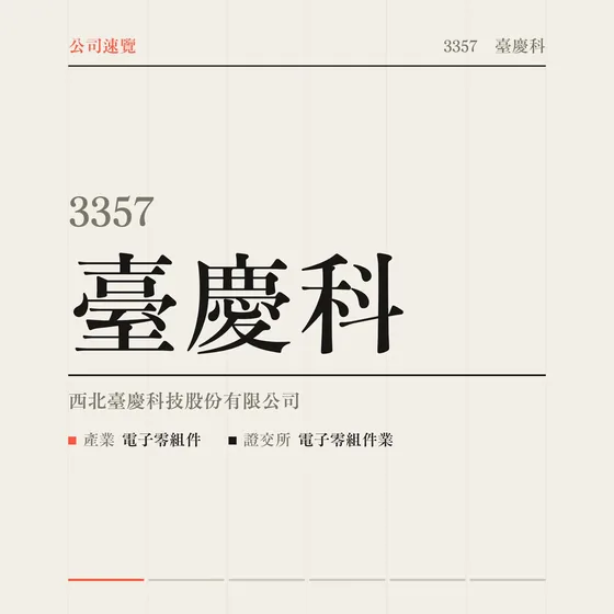 臺慶科 公司速覽影片封面