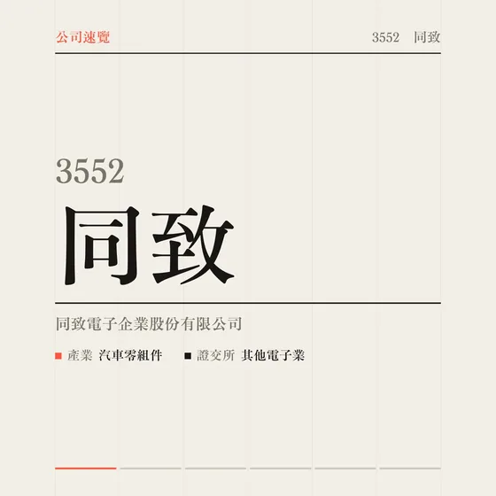 同致 公司速覽影片封面