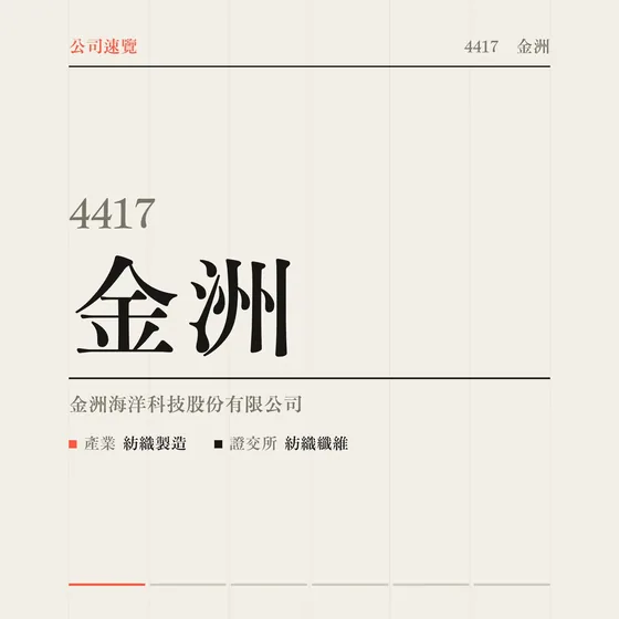 金洲 公司速覽影片封面