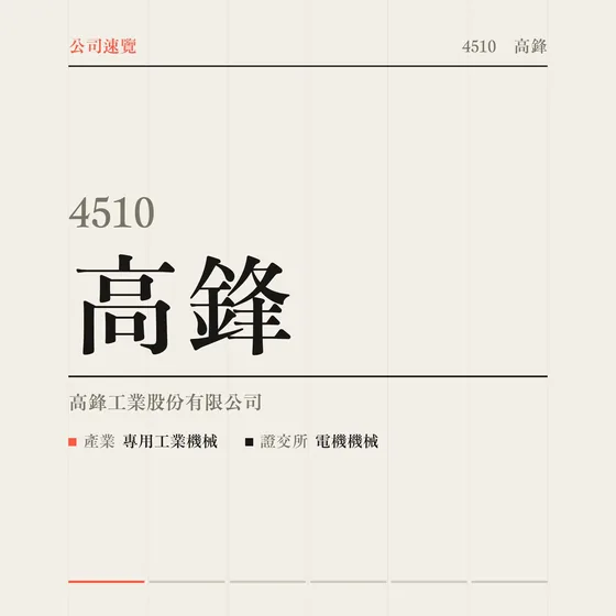 高鋒 公司速覽影片封面