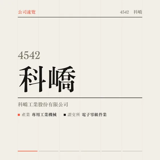 科嶠 公司速覽影片封面