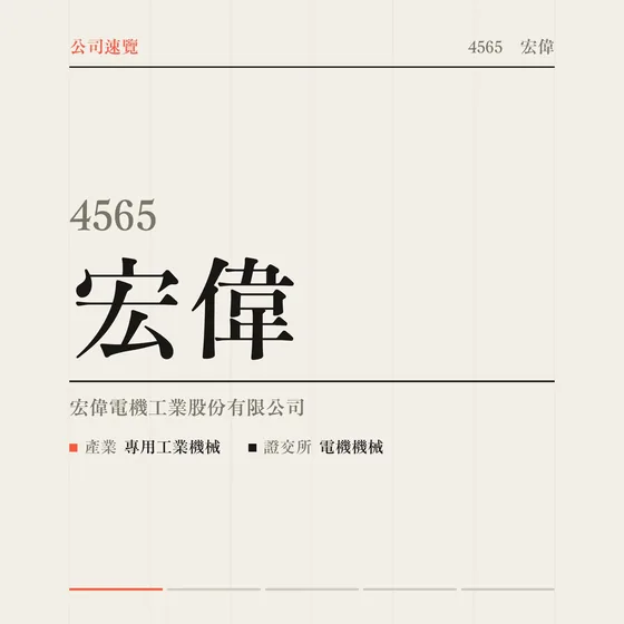 宏偉 公司速覽影片封面