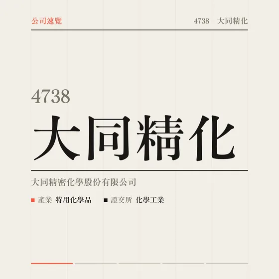 大同精化 公司速覽影片封面