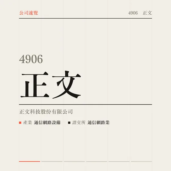 正文 公司速覽影片封面