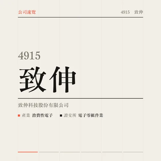 致伸 公司速覽影片封面