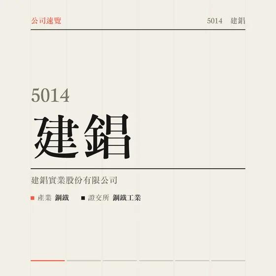建錩 公司速覽影片封面