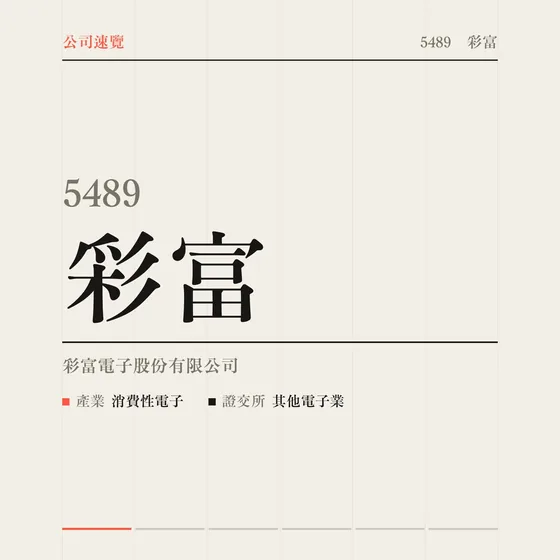 彩富 公司速覽影片封面