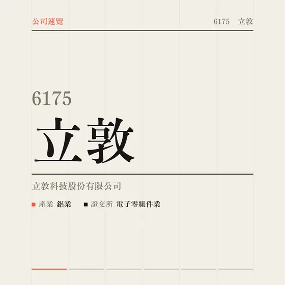 立敦 公司速覽影片封面