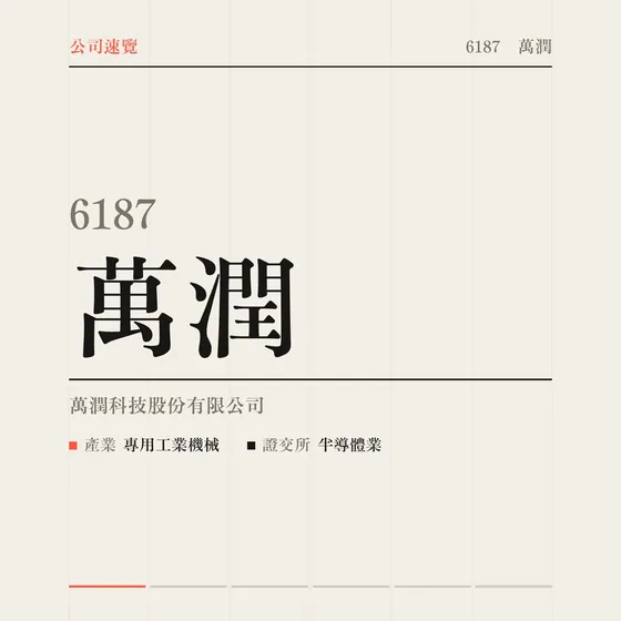 萬潤 公司速覽影片封面