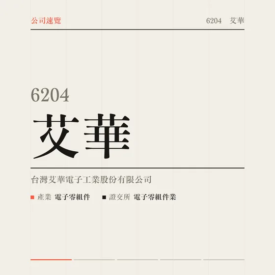 艾華 公司速覽影片封面