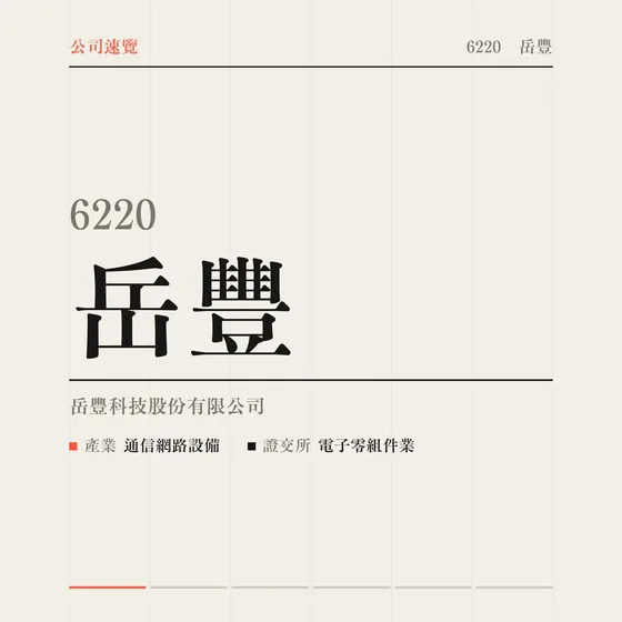 岳豐 公司速覽影片封面