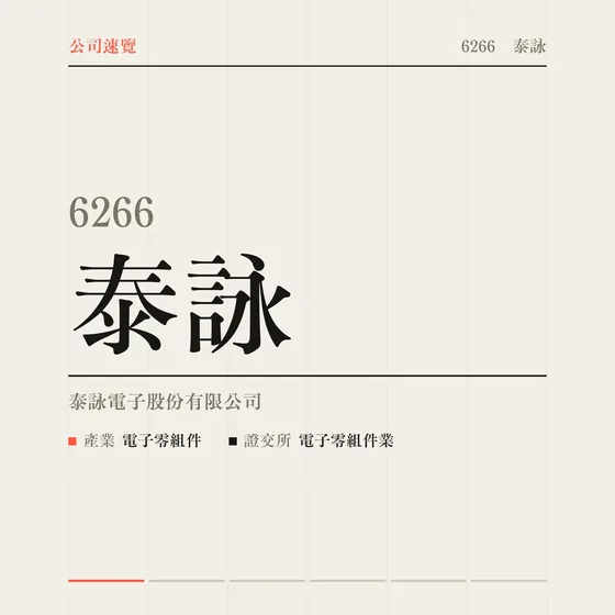 泰詠 公司速覽影片封面