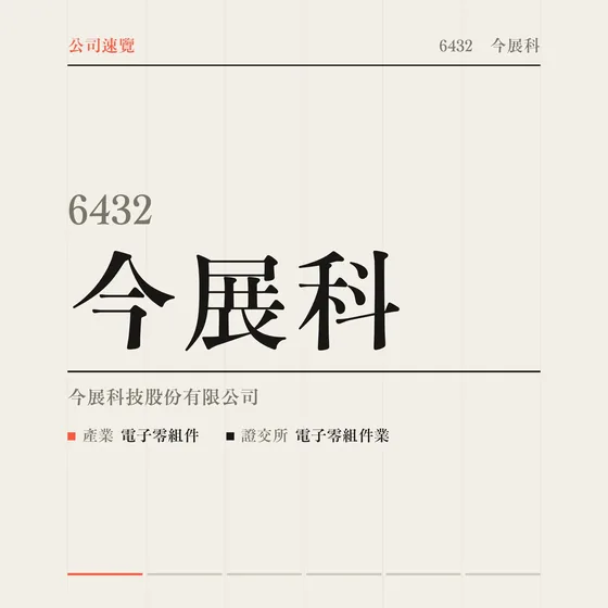 今展科 公司速覽影片封面