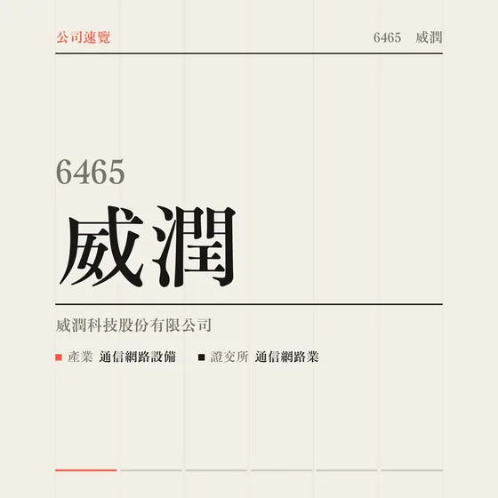 威潤 公司速覽影片封面