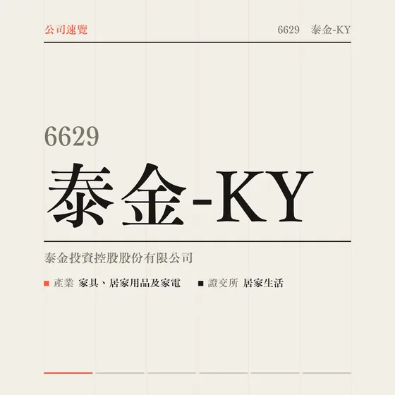 泰金-KY 公司速覽影片封面