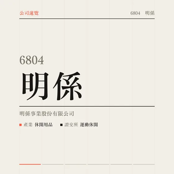 明係 公司速覽影片封面