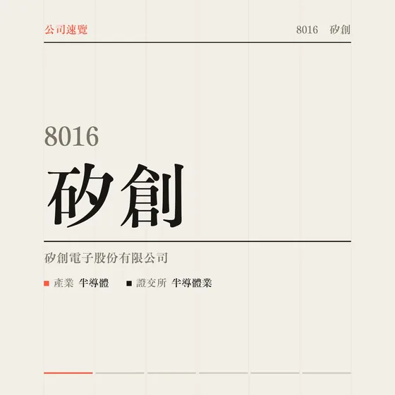 矽創 公司速覽影片封面
