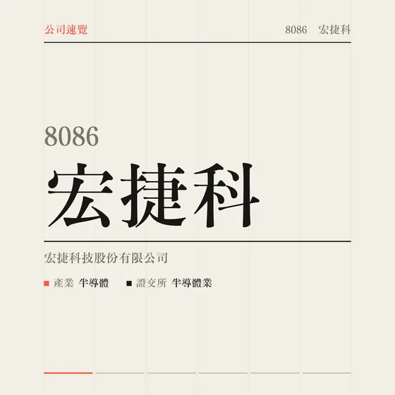 宏捷科 公司速覽影片封面