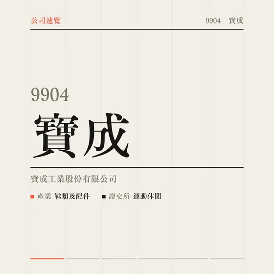 寶成 公司速覽影片封面